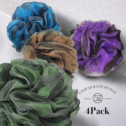 Loofah sponge bath sponge for