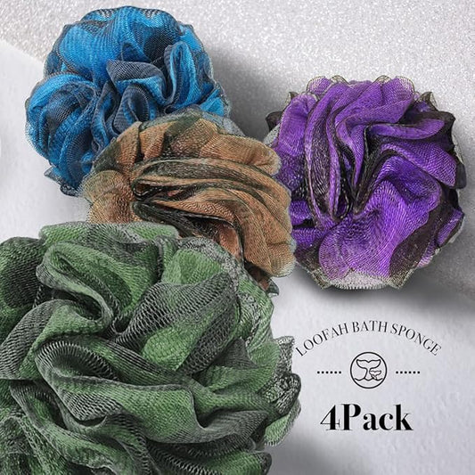 Loofah sponge bath sponge for