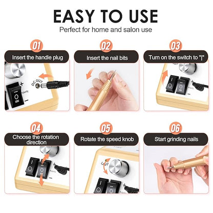 Subay professional nail drill machine