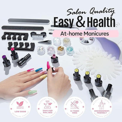 Mefa 54 pcs gel nail