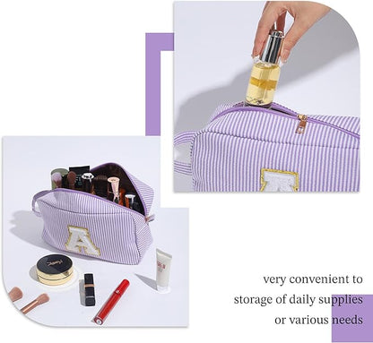 YOOLIFE Makeup Bag - Initial