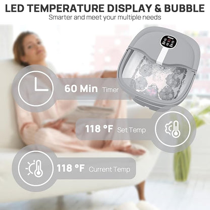 Hospan collapsible foot spa electric