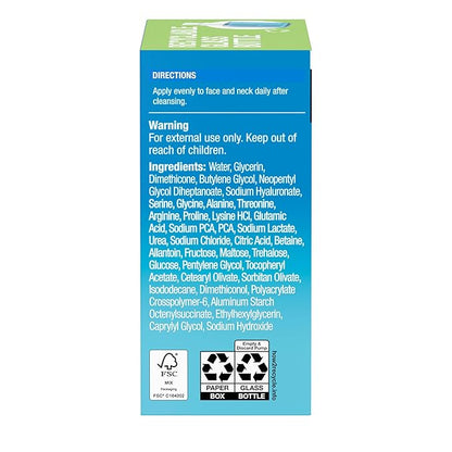Neutrogena Hydro Boost Ultra Hydrating Serum with Hyaluronic Acid, Fragrance-Free Face Serum for Weightless Hydration and Softer, Glowing Skin, Non-Comedogenic, 1 fl. oz