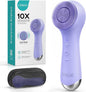 COSLUS Face Scrubber Facial Cleansing Brush: 2 in 1 Spin and Vibration Patented Tech, Silicone Electric Exfoliator Scrubber with Automatic Foaming, Waterproof Face Cleanser Brush for Men and Women