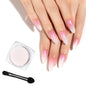 beetles Gel Polish Glitter Chrome Nail Powder for Gel Nail,Mermaid Premium Salon Nail Glitter Mirror Pearl Effect Manicure Kit for Nail Art Design, 1g for Girls 2024 Nail Trend DIY