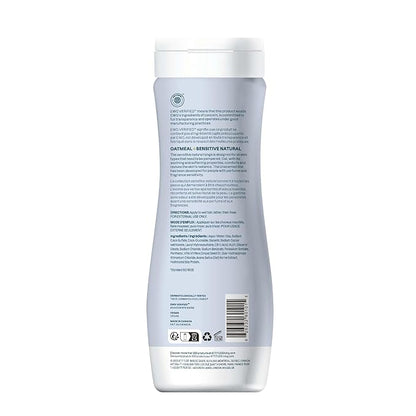 ATTITUDE Hair Shampoo for Sensitive Dry Scalp, EWG Verified, Soothing Oat, For Thin Hair, Naturally Derived Ingredients, Vegan and Plant-Based, Volume and Shine, Unscented, 16 Fl Oz