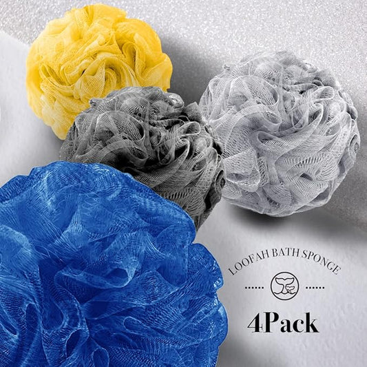 Loofah sponge bath sponge for