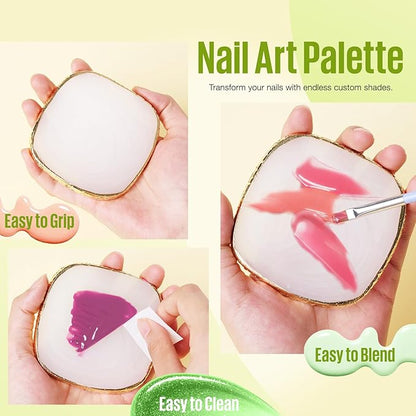 Mefa nail art brushes set,