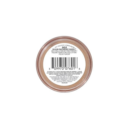 Revlon PhotoReady Candid Setting Powder, with Anti-Pollution, Antiox