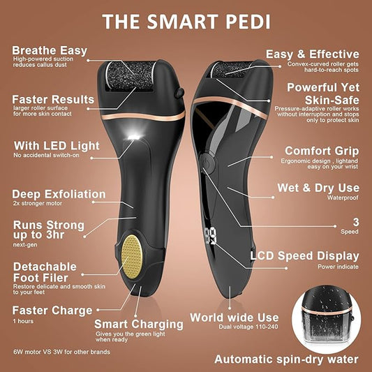 Foot file callus remover for