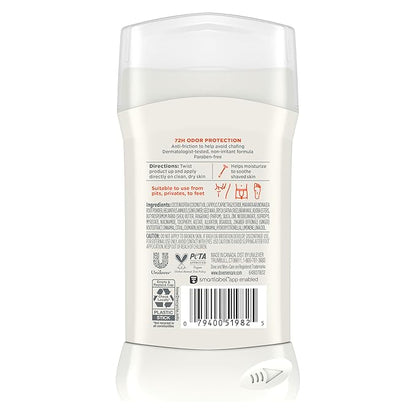 Dove Men+Care Whole Body Deodorant Shea Butter & Cedar For 72H Odor Protection from pits, privates, to feet 3 oz