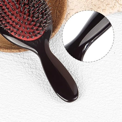 Nylon Teeth Boar Bristle Hair Extension Brush Cushion Hair Brush for Women Styling Smoothing Detangling