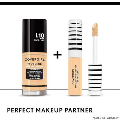 COVERGIRL TruBlend Undercover Concealer, Porcelain, Pack of 1