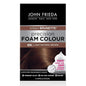 John Frieda Precision Foam Colour, Light Natural Brown 6N, Full-Coverage Hair Color Kit, Anti-Fade Gray Coverage, Deep Color Saturation Hair Dye, 1 Application