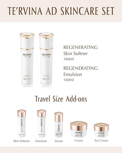 ISA KNOX TE'RVINA AD Regenerating Skincare Set (12.7fl 12.7fl oz