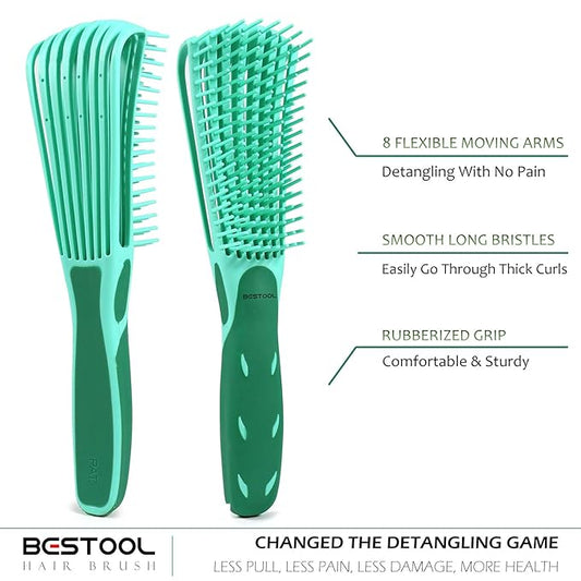 BESTOOL Detangling Brush for Black