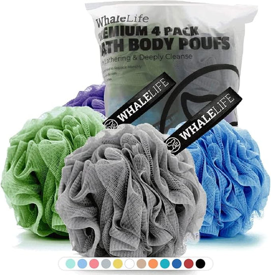 Loofah sponge bath sponge for