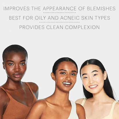 Glo Skin Beauty Beta-Clarity Clear Skin Cleanser - 2% Salicylic Acid Clarifying Face Cleanser Clears & Prevents Breakouts, Exfoliates with Scrubbing Beads