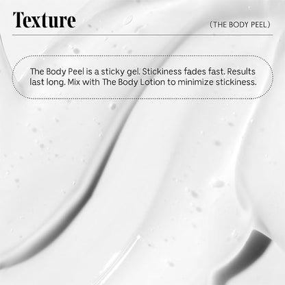 Nécessaire The Body Peel. Resurfacing Serum for KP, Ingrowns, Strawberry Skin and Discoloration. 10% AHA, 1% BHA, 1% PHA, Peeling Peptide. Dermatologist-Tested. Hypoallergenic. Non-Comedogenic. 150ml