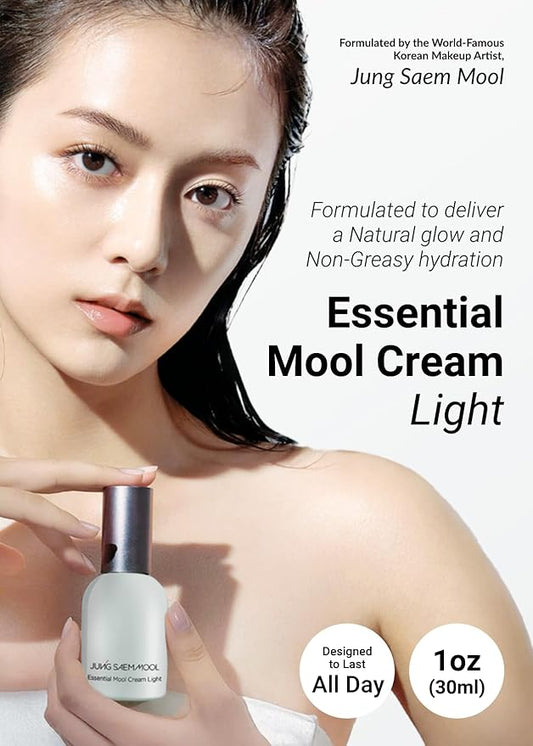 [JUNGSAEMMOOL OFFICIAL] Essential Mool Cream Light 1 oz | Hydration Moisturizer | for Combination, Oily Skin