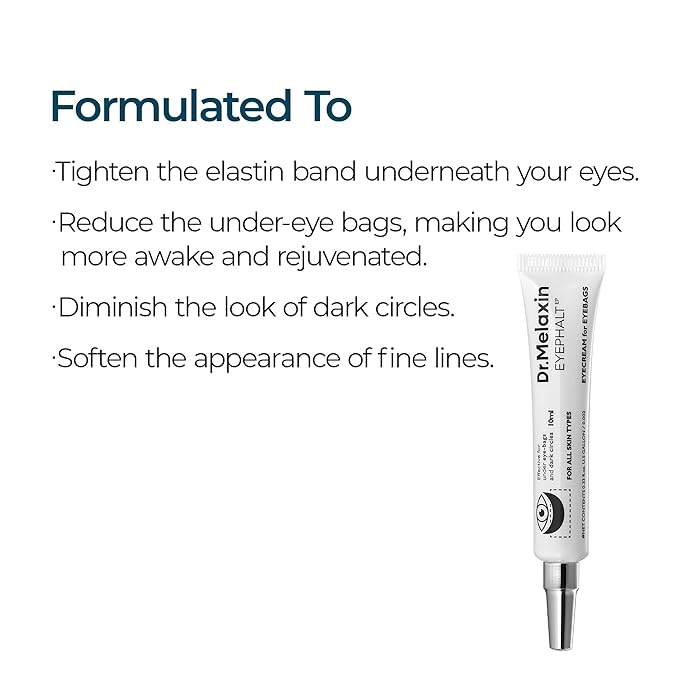 Eyephalt eyebag cream for puffiness,