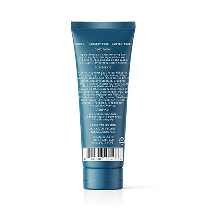 Oars + Alps Face Moisturizer and Eye Cream, Dermatologist Tested Skin Care Infused with Aloe Leaf Juice and Vitamin E, TSA Friendly, 2.5 Fl Oz, 2 Pack