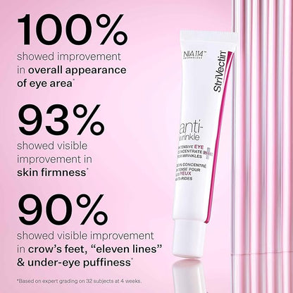 StriVectin Anti Wrinkle Trio Kit for Face and Eyes, 3 piece kit with SD Plus Moisturizer, Peptide Plump Line Face Serum, and Intensive Eye Concentrate Wrinkle Cream
