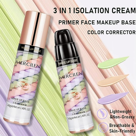Primer Face Makeup Base, 3 In 1 Isolation