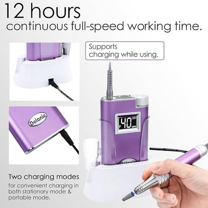Delanie professional electric nail drill