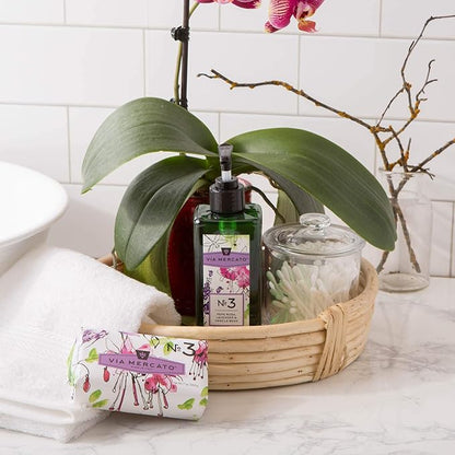 Liquid Soap, Shea Butter Enriched (12 oz), No. 3 - Pepe Rose, Lavender & Vanilla Bean