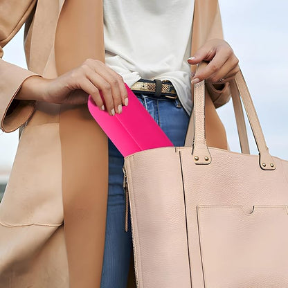 Silicone makeup brush holder travel