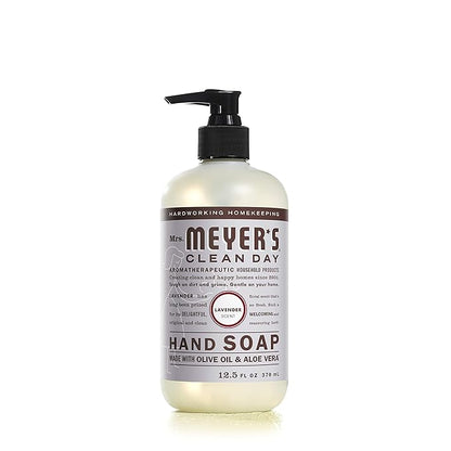 MRS. MEYER'S CLEAN DAY Liquid Hand Soap Bottle, 12.5 Fl Oz (Pack of 6) (Variety pack)