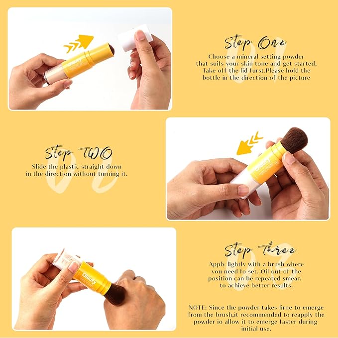 Mineral Sunscreen Setting Powder, SPF 35, Translucent Setting
