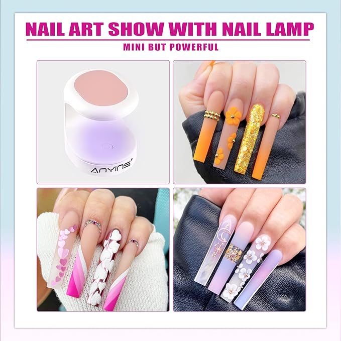 Mini uv light for gel