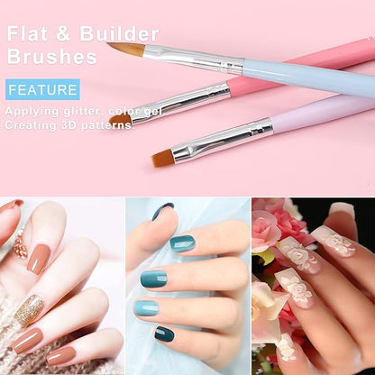 Teoyall nail art brushes, nail