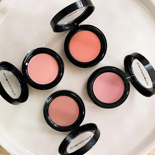 Big Crush Blush – Hypoallergenic silky powder blush for cheeks. Fine color pigmentation - buildable - long lasting face makeup. (23 Private Jet, 2,5 g)