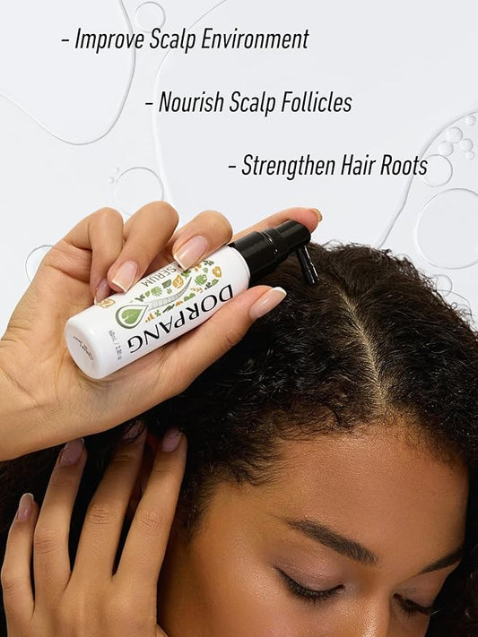 S2 Scalp Serum - Promotes Healthy Scalp, Thicker and Fuller-Looking Hair, Nourishes and Balances Scalp Environment, Vegan and Non-Greasy - 2 fl oz