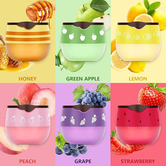 DMSKY 6 PCS Bee Lip Balm