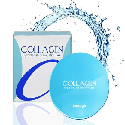 Enough Collagen Hydro Moisture Two Way Cake SPF25 (including Refill) 13g