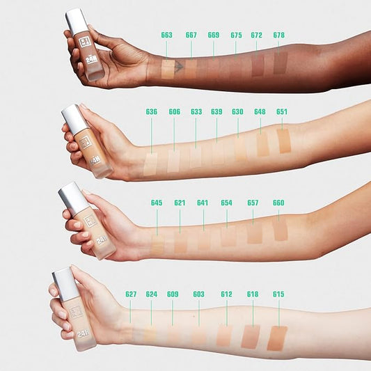 3INA The 24H Foundation 627-24H Long-Wearing Formula - 01 Oz