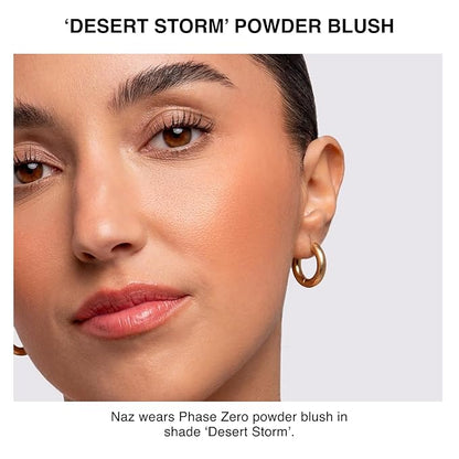 Phase Zero Makeup Powder Blusher - "Desert Storm" 4g