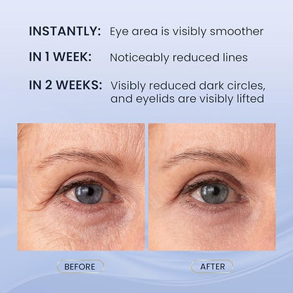 Dual eye cream with advanced