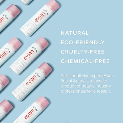 Evian Facial Spray, 1.7 oz. Travel 6-Pack