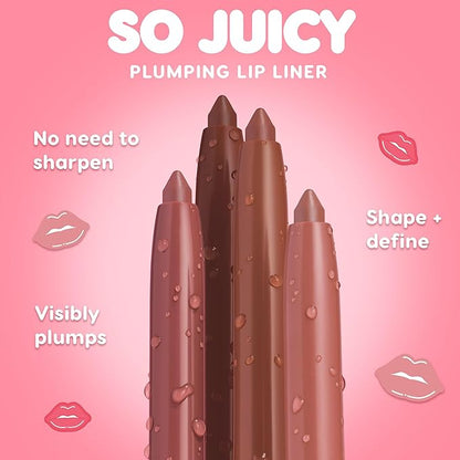 ColourPop Cozy Era So Juicy Plumping Gloss Balm & Plumping Liner Kit (2 Count)