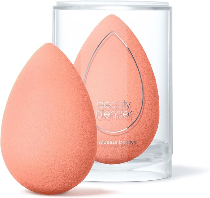 beautyblender® Papaya Blender, Makeup Sponge, Orange, Vegan, Cruelty Free, Drop Shape, 1 in pack