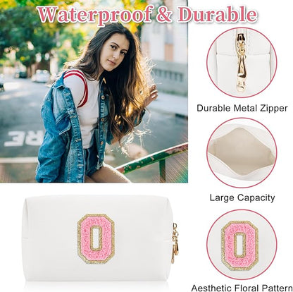 Personalized initial letter patch makeup