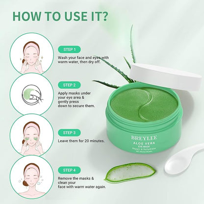 Breylee aloe vera eye masks??60