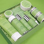 Tea Tree & Witch Hazel Extracts Skin Care Set with Hyaluronic Acid - Deep Cleanse, Balance Oils, Hydrating & Soothing Face Serum, Toner & Moisturizer - 10-Piece Kit Suitable for All Skin Types