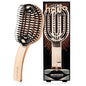 MOYOKO Detangling Brush for Fine, Wavy, Straight, Curly, and Thick Hair - Vented No-Pull Detangler (Rose Gold Chrome)
