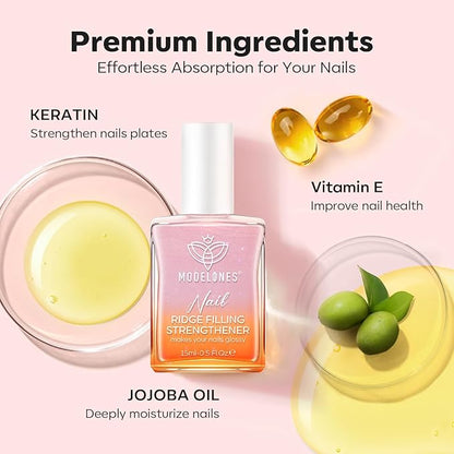modelones Nail Strengthener, 8-in-One Nail